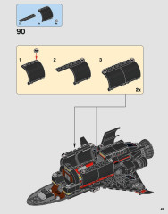 LEGO 70923 instructions page 49 – build guide