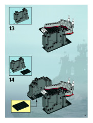 LEGO 7093 instructions page 13 – build guide