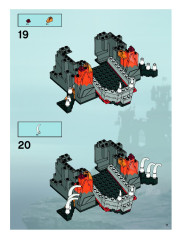 LEGO 7093 instructions page 17 – build guide