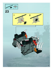 LEGO 7093 instructions page 19 – build guide