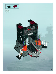 LEGO 7093 instructions page 33 – build guide