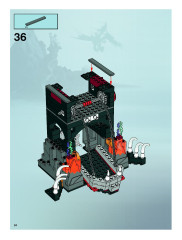 LEGO 7093 instructions page 34 – build guide