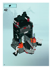 LEGO 7093 instructions page 40 – build guide