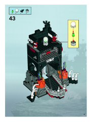 LEGO 7093 instructions page 41 – build guide