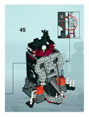 LEGO 7093 instructions page 47 – build guide