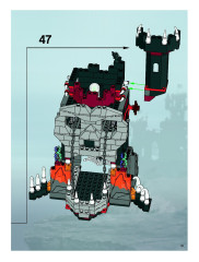 LEGO 7093 instructions page 51 – build guide