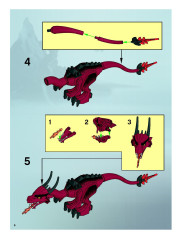 LEGO 7093 instructions page 6 – build guide