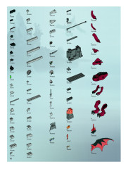 LEGO 7093 instructions page 72 – build guide