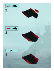 LEGO 7093 instructions page 9 – build guide