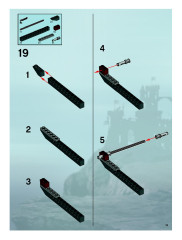 LEGO 7094 instructions page 19 – build guide