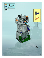 LEGO 7094 instructions page 37 – build guide