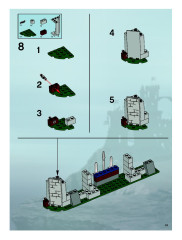 LEGO 7094 instructions page 43 – build guide