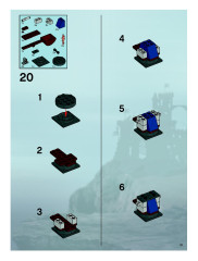LEGO 7094 instructions page 51 – build guide