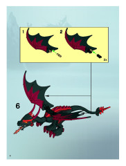 LEGO 7094 instructions page 8 – build guide