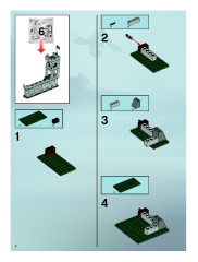 LEGO 7094 instructions page 2 – build guide