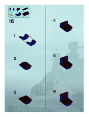 LEGO 7094 instructions page 43 – build guide