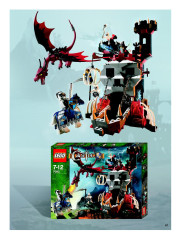 LEGO 7094 instructions page 61 – build guide