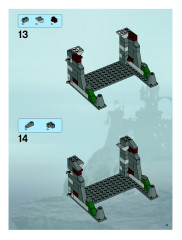 LEGO 7097 instructions page 13 – build guide
