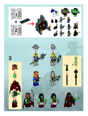 LEGO 7097 instructions page 3 – build guide