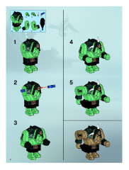 LEGO 7097 instructions page 4 – build guide