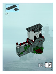 LEGO 7097 instructions page 75 – build guide