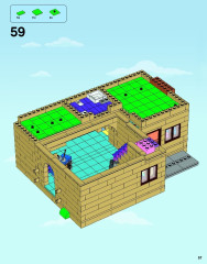 LEGO 71006 instructions page 57 – build guide