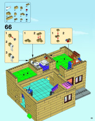LEGO 71006 instructions page 65 – build guide