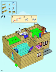 LEGO 71006 instructions page 66 – build guide