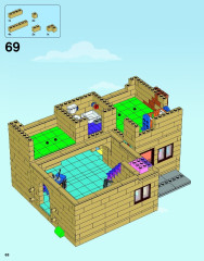 LEGO 71006 instructions page 68 – build guide