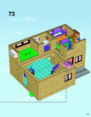 LEGO 71006 instructions page 75 – build guide