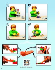 LEGO 71006 instructions page 2 – build guide