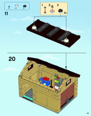 LEGO 71006 instructions page 43 – build guide