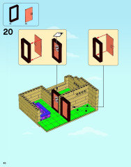 LEGO 71006 instructions page 40 – build guide
