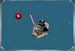 LEGO 7101 instructions page 5 – build guide