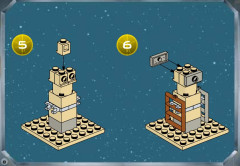 LEGO 7101 instructions page 8 – build guide