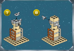 LEGO 7101 instructions page 9 – build guide