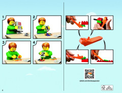 LEGO 71016 instructions page 2 – build guide