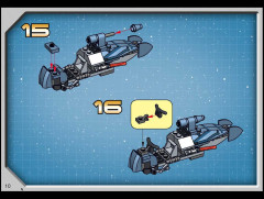 LEGO 7103 instructions page 10 – build guide