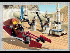 LEGO 7103 instructions page 21 – build guide