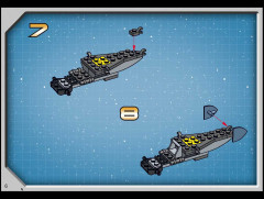 LEGO 7103 instructions page 6 – build guide