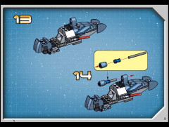 LEGO 7103 instructions page 9 – build guide