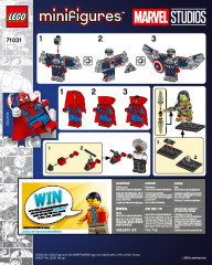 LEGO 71031 instructions page 1 – build guide
