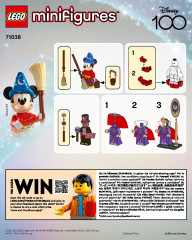 LEGO 71038 instructions page 1 – build guide