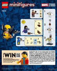 LEGO 71039 instructions page 1 – build guide