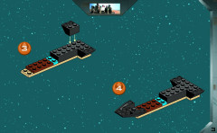 LEGO 7104 instructions page 3 – build guide