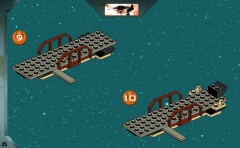 LEGO 7104 instructions page 6 – build guide