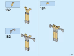 LEGO 71040 instructions page 125 – build guide