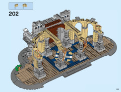 LEGO 71040 instructions page 135 – build guide