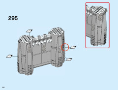 LEGO 71040 instructions page 184 – build guide