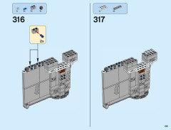 LEGO 71040 instructions page 195 – build guide